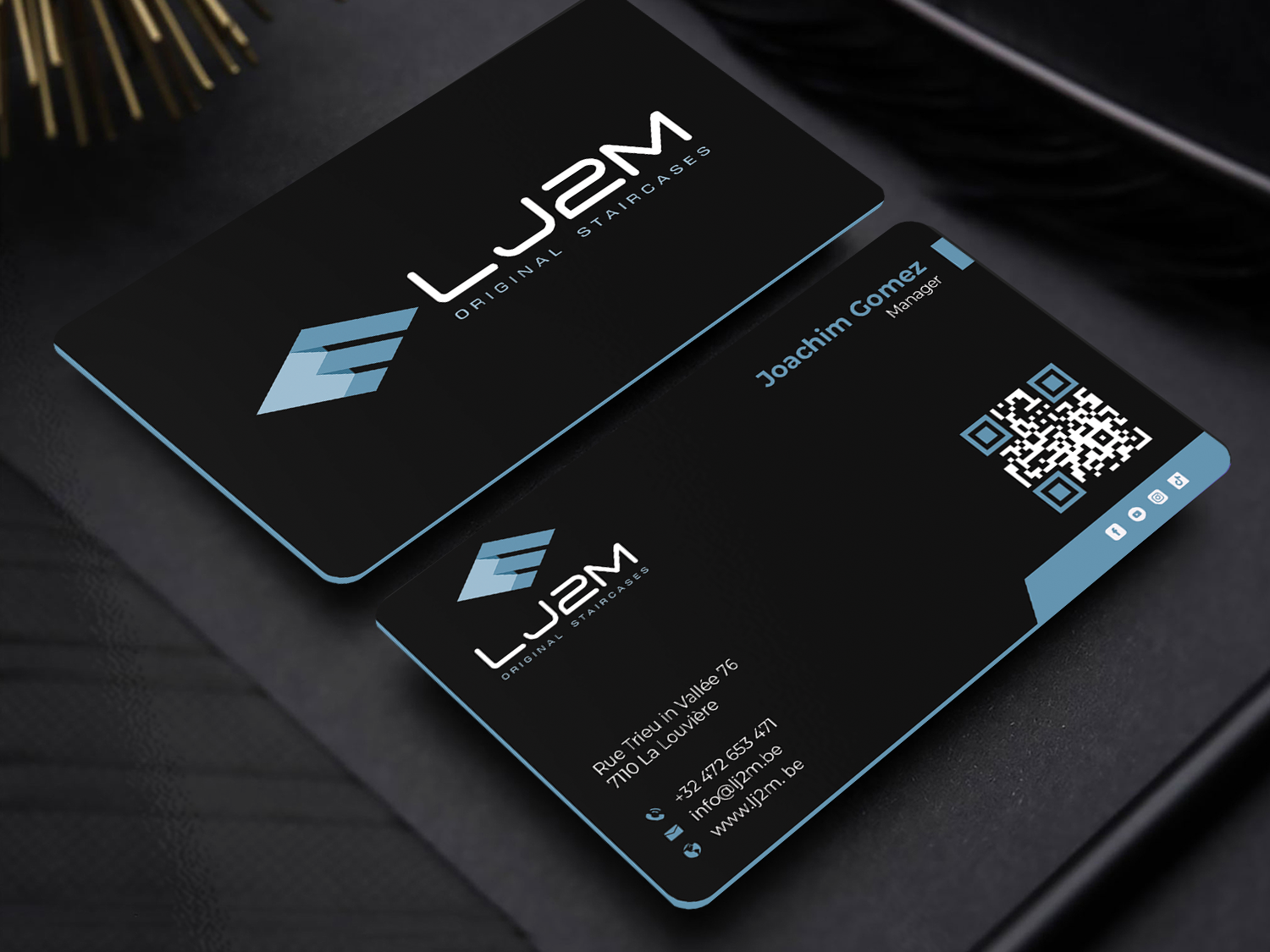 Business Card Design by Innovative Graphix for LJ2M BETON | Design #32495161