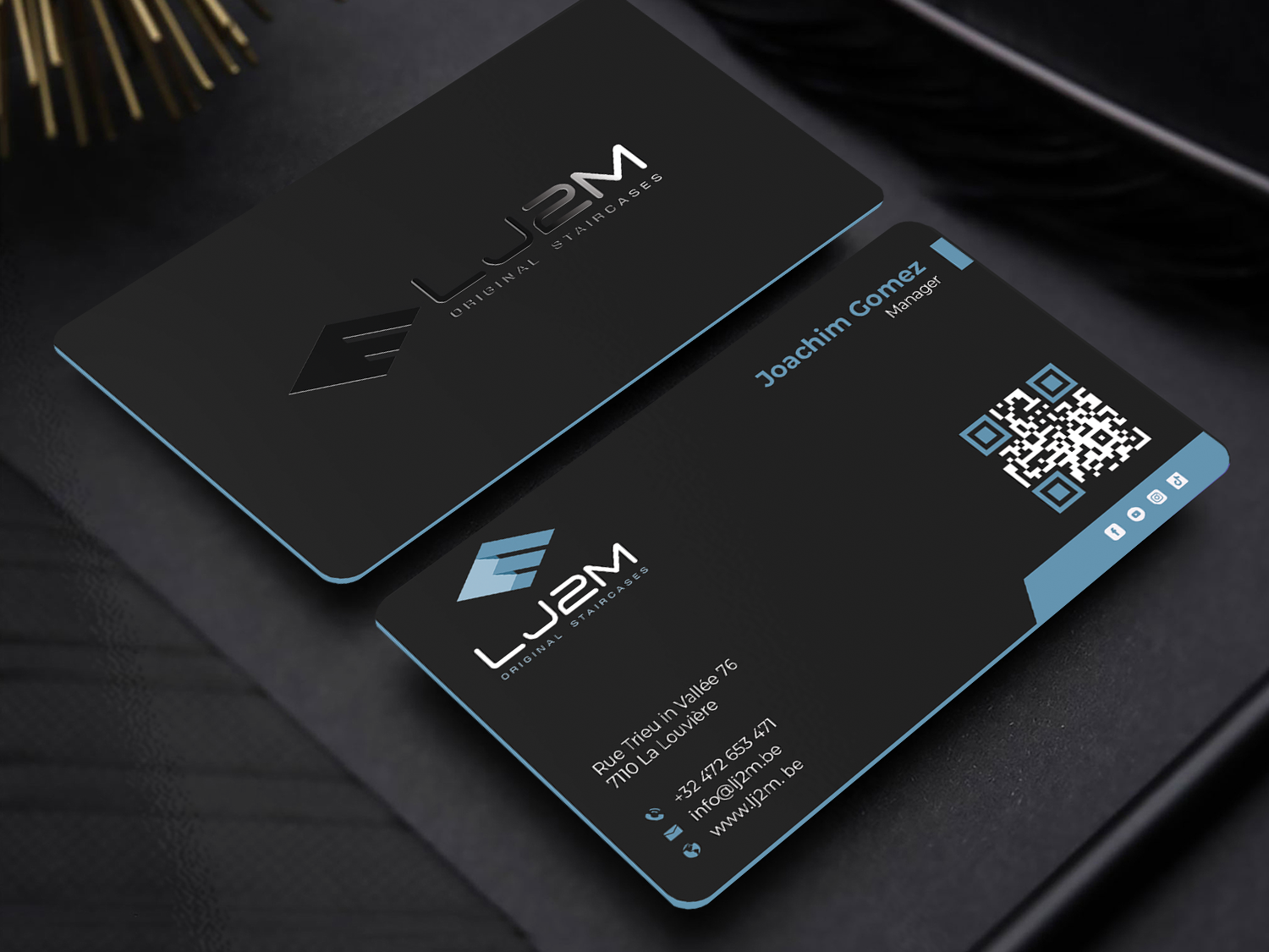 Business Card Design by Innovative Graphix for LJ2M BETON | Design #32495162