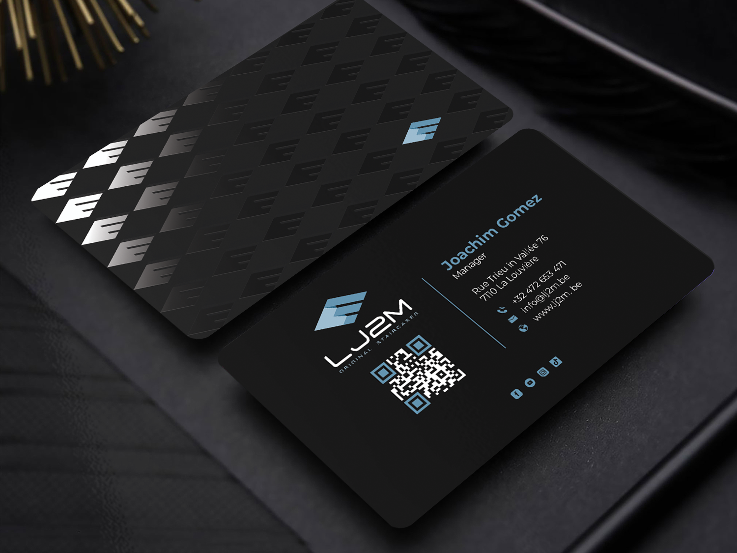Business Card Design by Innovative Graphix for LJ2M BETON | Design #32495521