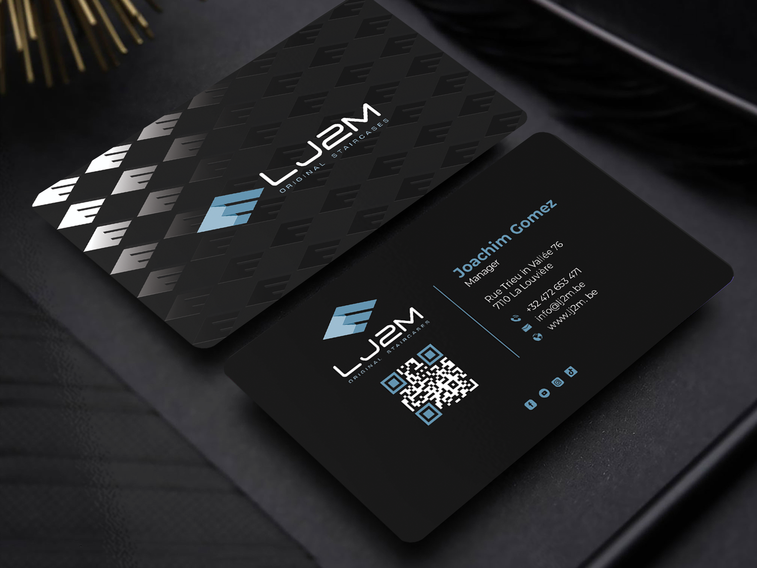 Business Card Design by Innovative Graphix for LJ2M BETON | Design #32495522