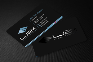 Business Card Design by spks for LJ2M BETON | Design #32497732