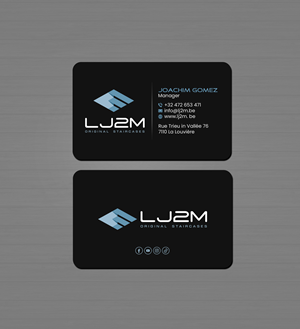 Diseño de Tarjeta de Presentación por Creations Box 2015 para LJ2M BETON | Diseño: #32496791