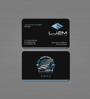 Diseño de Tarjeta de Presentación por Creations Box 2015 para LJ2M BETON | Diseño: #32496792
