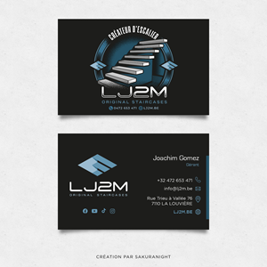 Business Card Design by Sakuranight for LJ2M BETON | Design #32507085