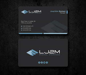 Diseño de Tarjeta de Presentación por Uttom 2 para LJ2M BETON | Diseño: #32494287