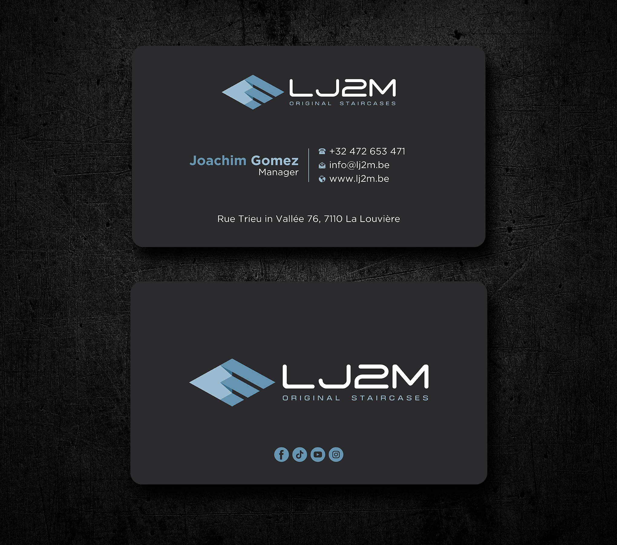 Diseño de Tarjeta de Presentación por Uttom 2 para LJ2M BETON | Diseño #32494288