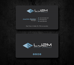 Diseño de Tarjeta de Presentación por Uttom 2 para LJ2M BETON | Diseño: #32494288