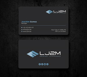 Diseño de Tarjeta de Presentación por Uttom 2 para LJ2M BETON | Diseño: #32494289