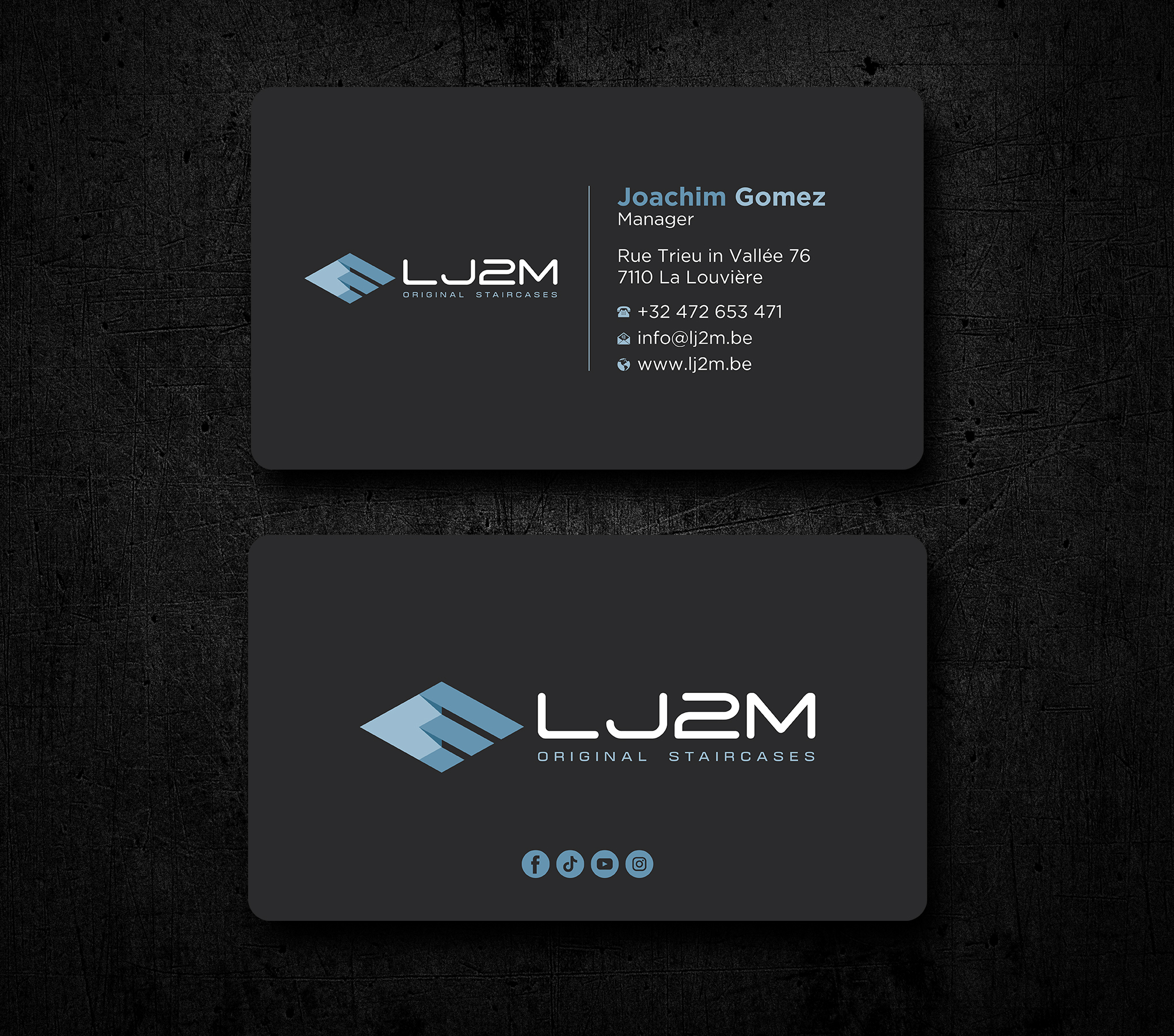 Diseño de Tarjeta de Presentación por Uttom 2 para LJ2M BETON | Diseño #32494290