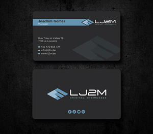Diseño de Tarjeta de Presentación por Uttom 2 para LJ2M BETON | Diseño: #32494292