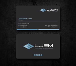 Diseño de Tarjeta de Presentación por Uttom 2 para LJ2M BETON | Diseño: #32494293