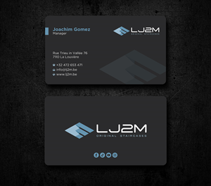 Diseño de Tarjeta de Presentación por Uttom 2 para LJ2M BETON | Diseño: #32494294