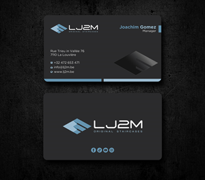 Diseño de Tarjeta de Presentación por Uttom 2 para LJ2M BETON | Diseño: #32494295