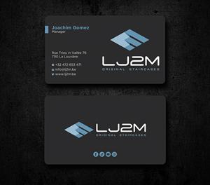 Diseño de Tarjeta de Presentación por Uttom 2 para LJ2M BETON | Diseño: #32494296
