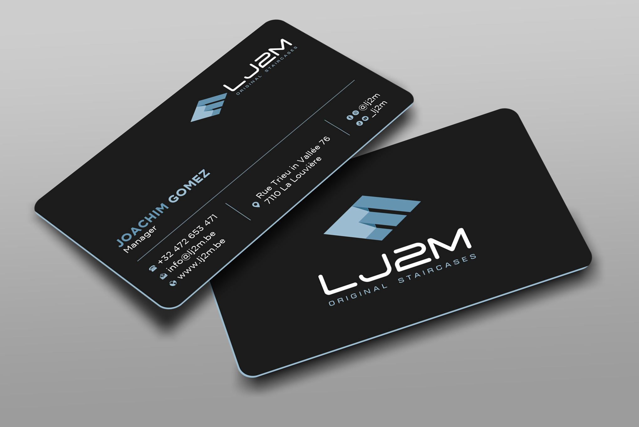 Diseño de Tarjeta de Presentación por Uttom 2 para LJ2M BETON | Diseño #32494448