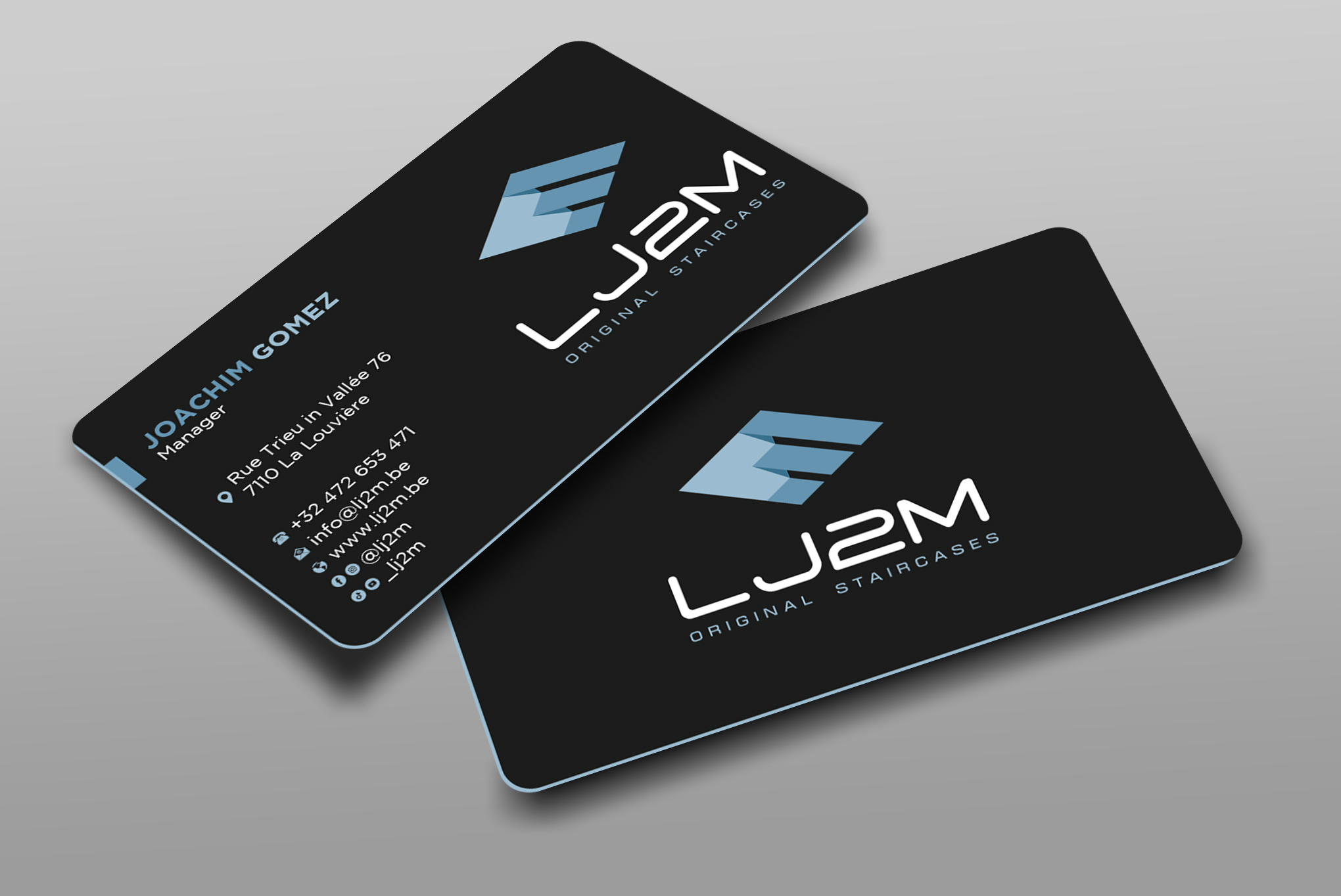 Visitenkarten-Design von Uttom 2 für LJ2M BETON | Design #32494450