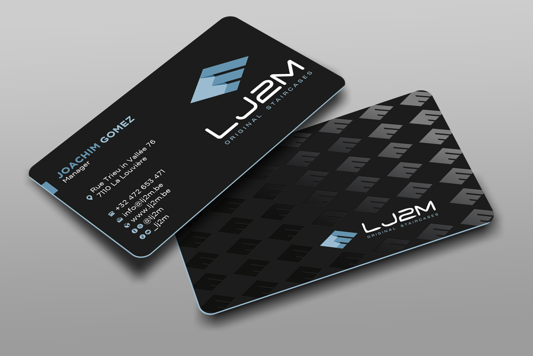 Business Card Design by Uttom 2 for LJ2M BETON | Design #32494451