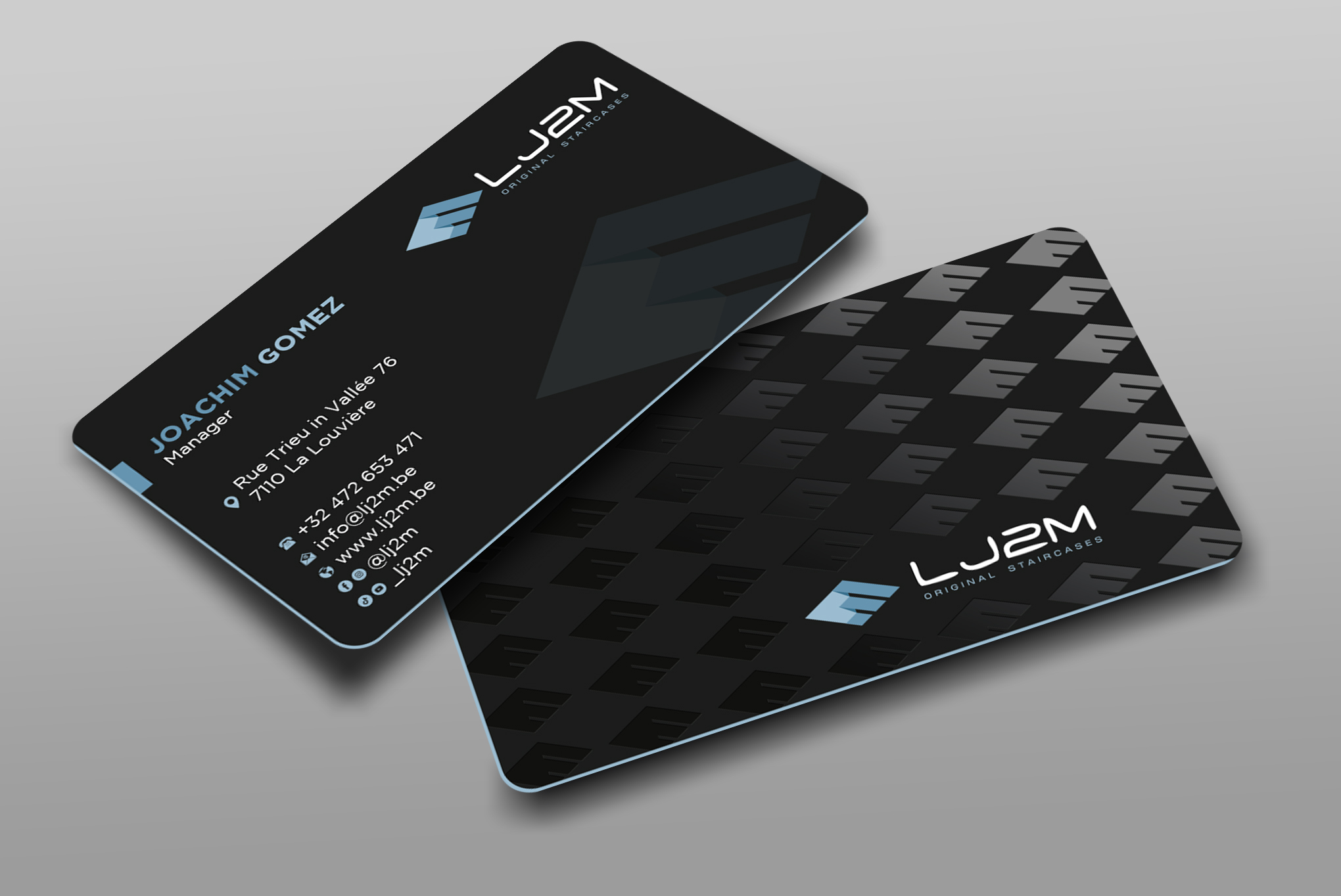 Visitenkarten-Design von Uttom 2 für LJ2M BETON | Design #32494459