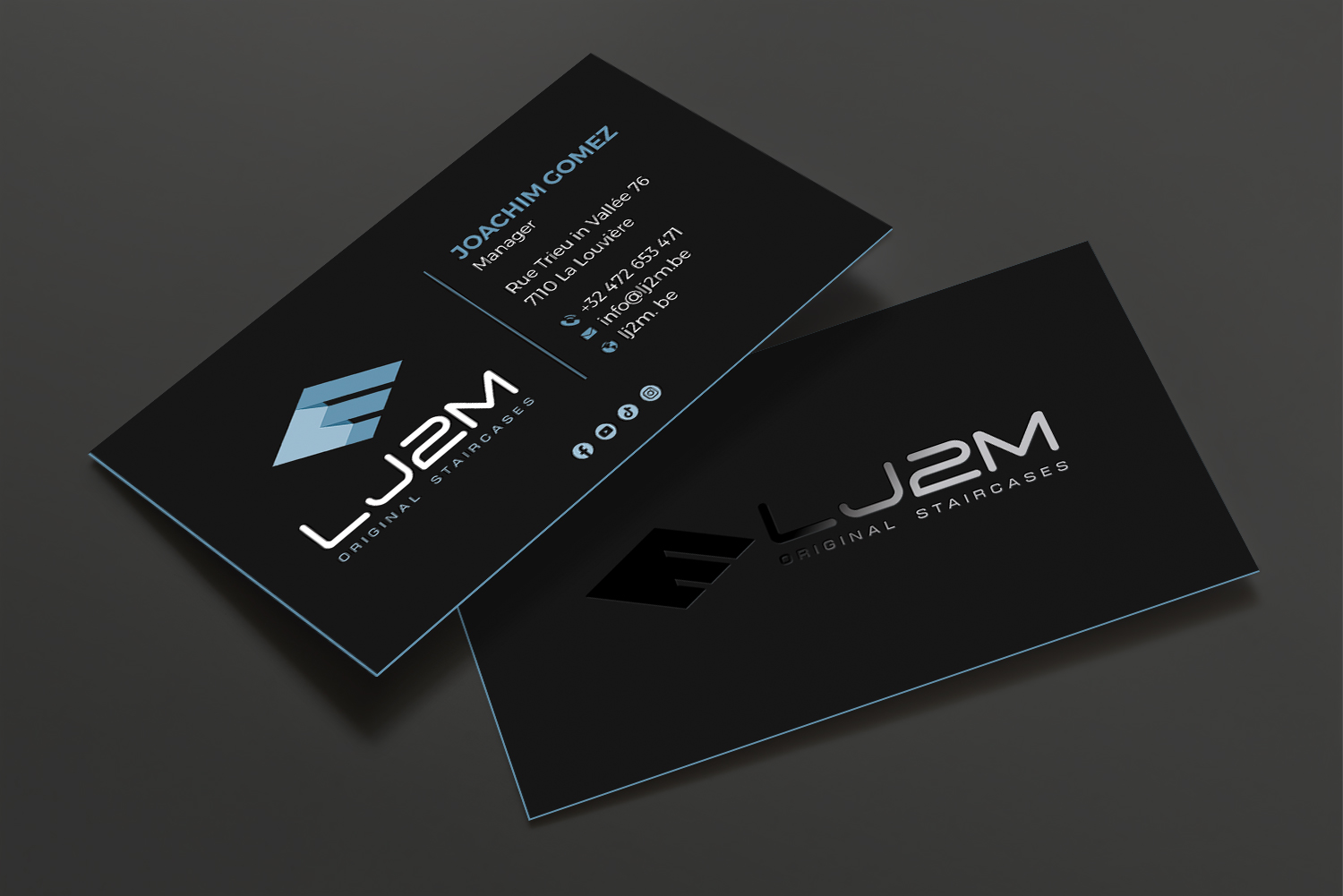 Business Card Design by DesignShout for LJ2M BETON | Design #32496827