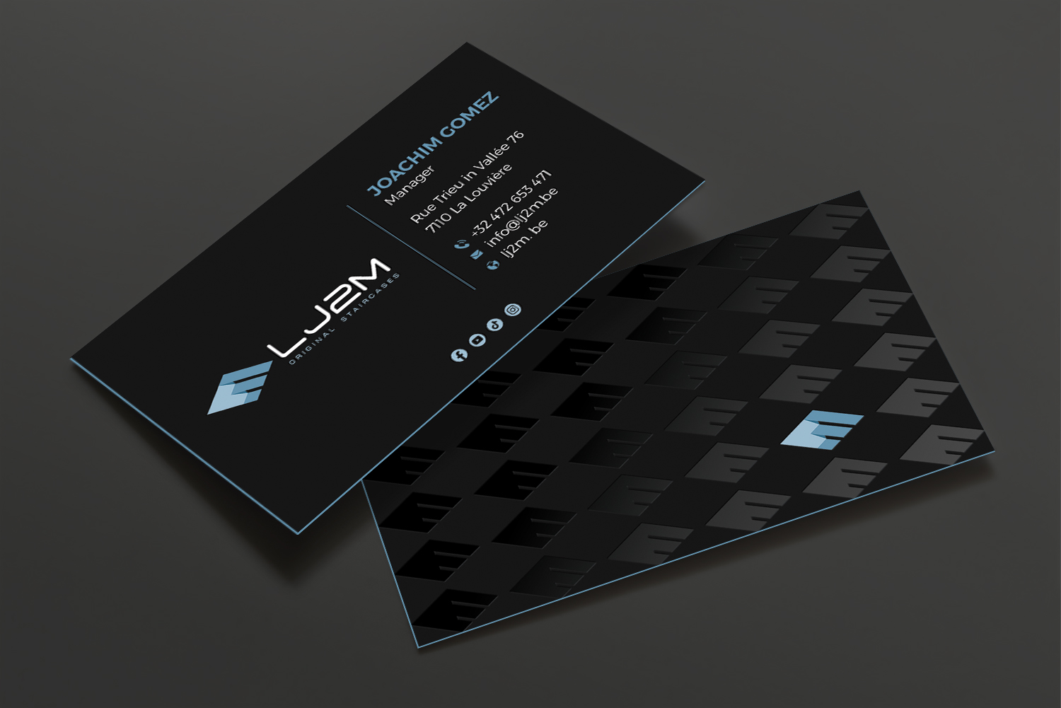 Business Card Design by DesignShout for LJ2M BETON | Design #32497370