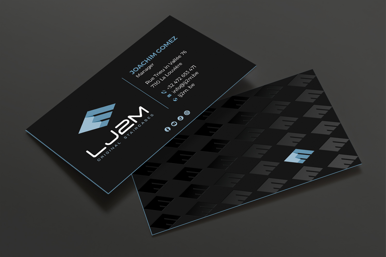 Business Card Design by DesignShout for LJ2M BETON | Design #32497371
