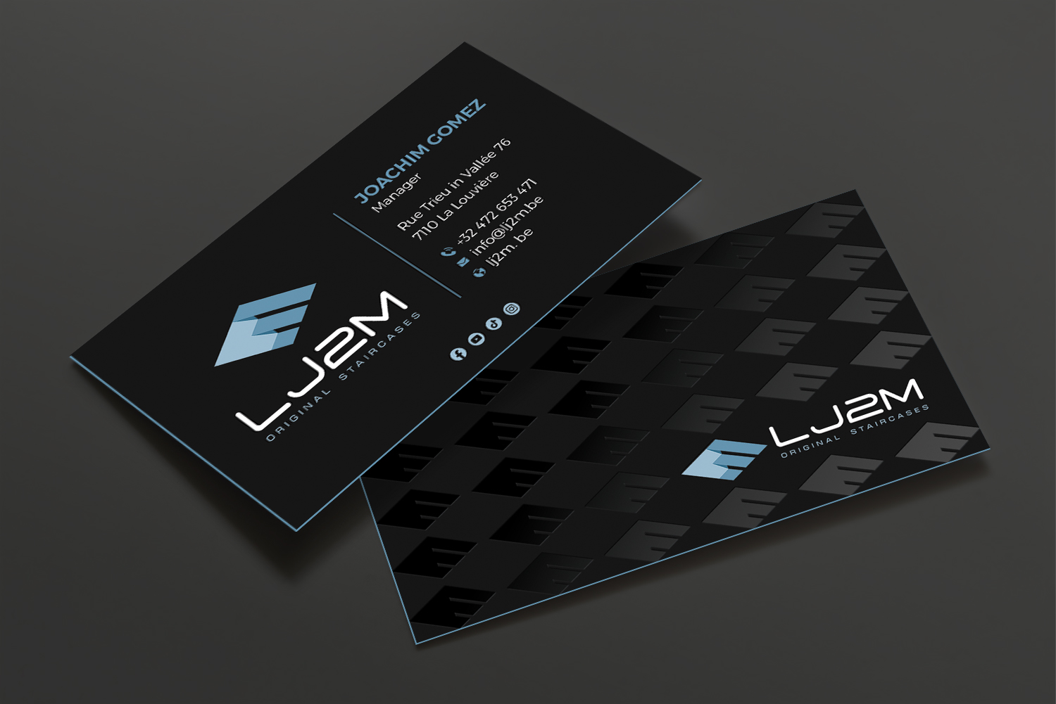 Business Card Design by DesignShout for LJ2M BETON | Design #32497372