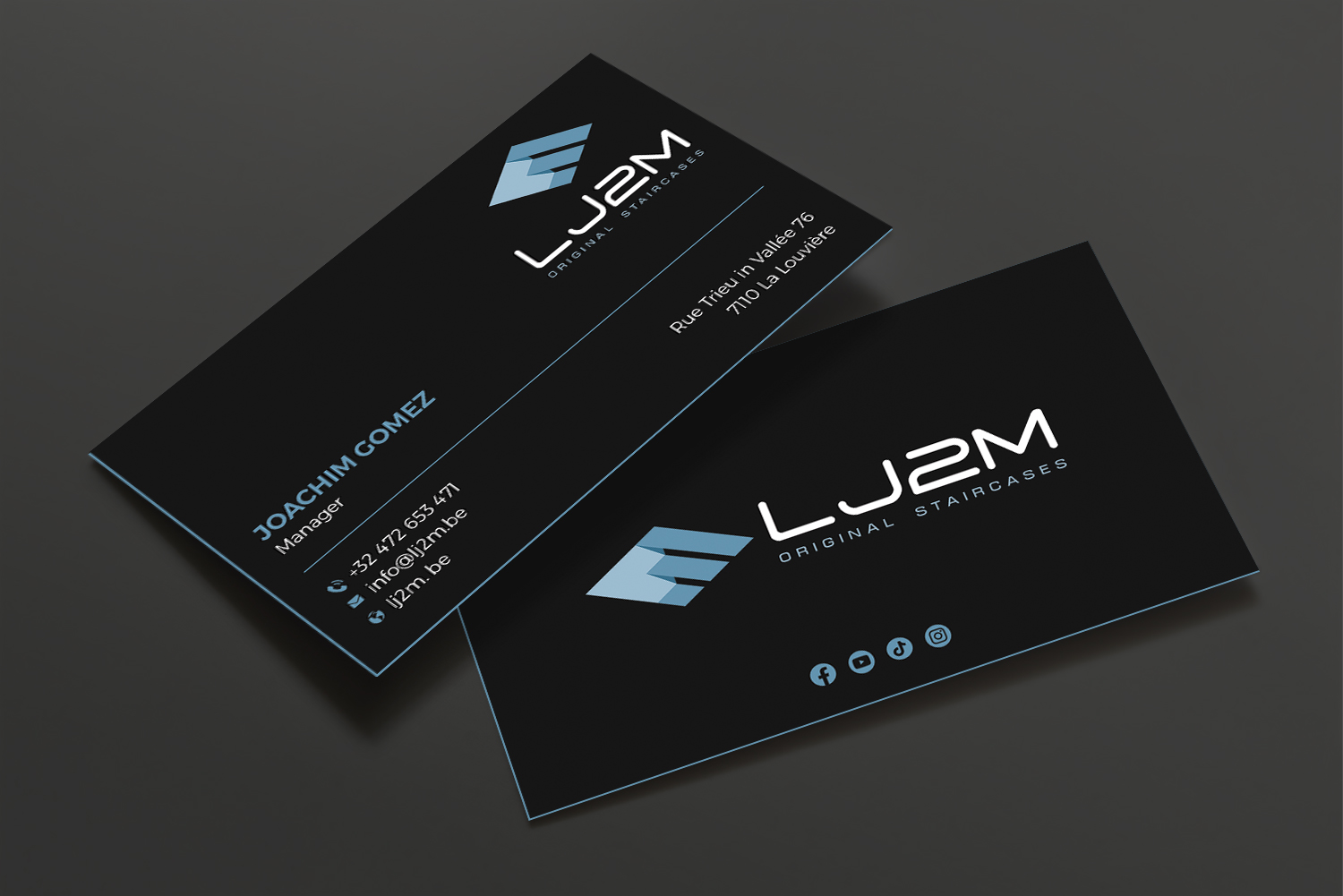 Business Card Design by DesignShout for LJ2M BETON | Design #32497436