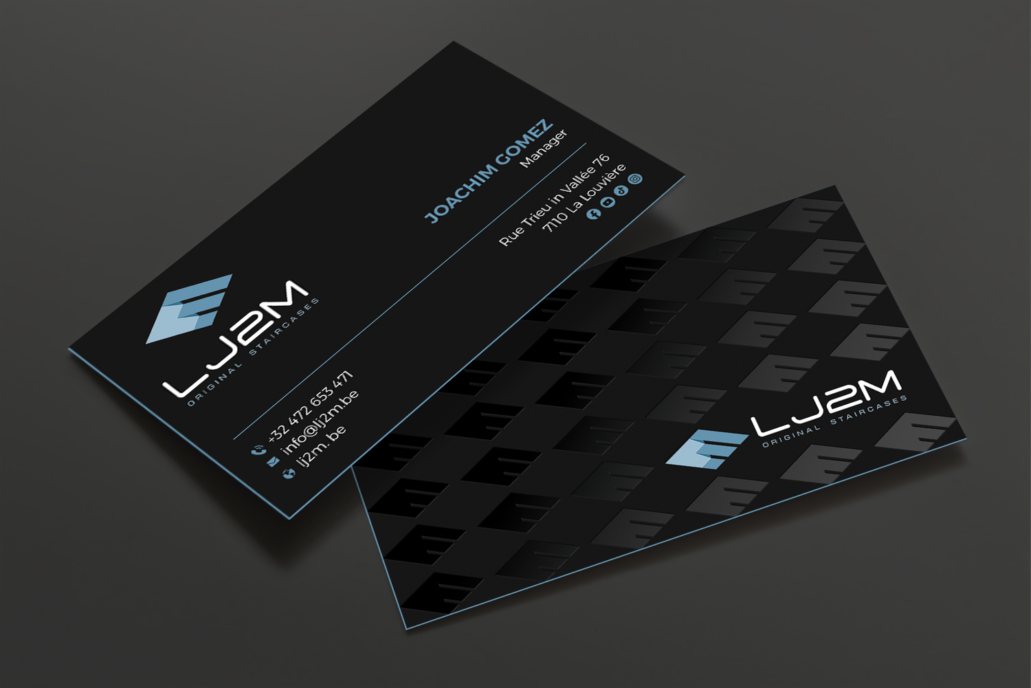 Business Card Design by DesignShout for LJ2M BETON | Design #32497463