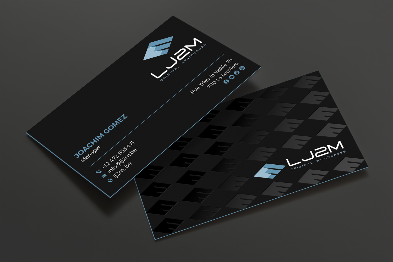 Business Card Design by DesignShout for LJ2M BETON | Design #32497464