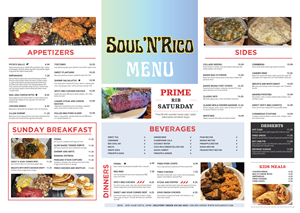 Menu Design by Amani K for this project | Design: #32503923