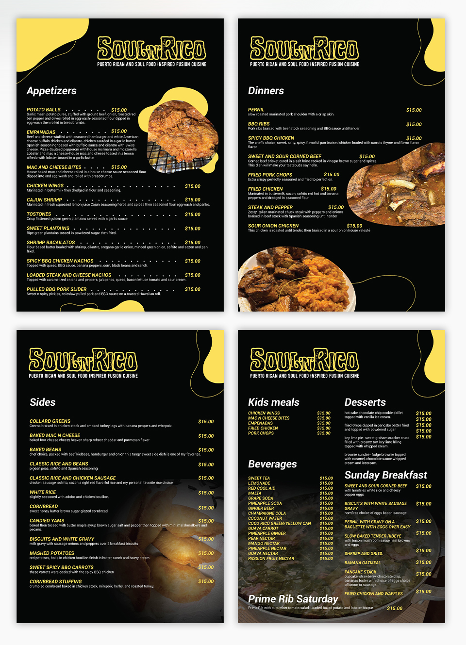 Menu Design by YourLogoMaster for this project | Design #32503945