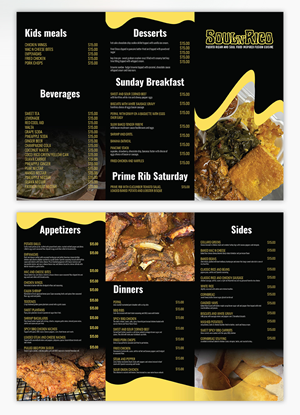 Menu Design by YourLogoMaster for this project | Design: #32503946
