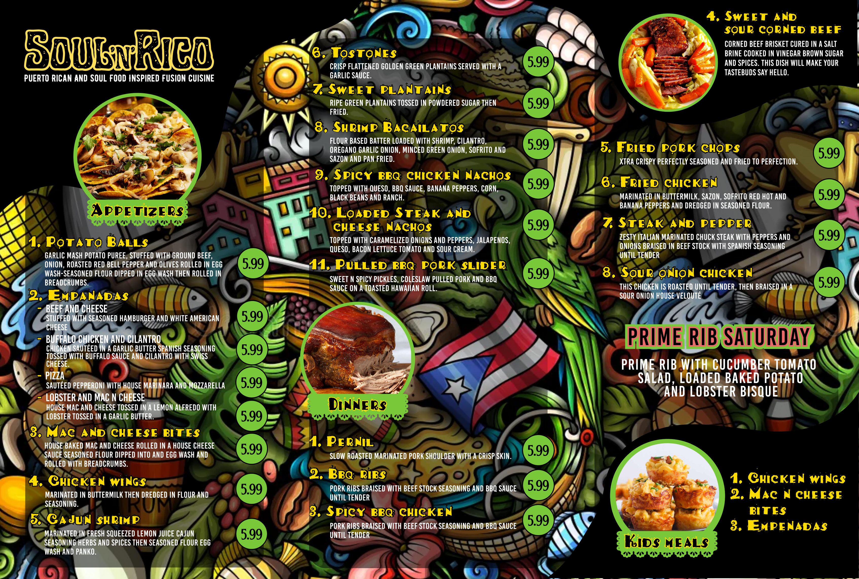Menu Design by Giovanni for this project | Design #32505889