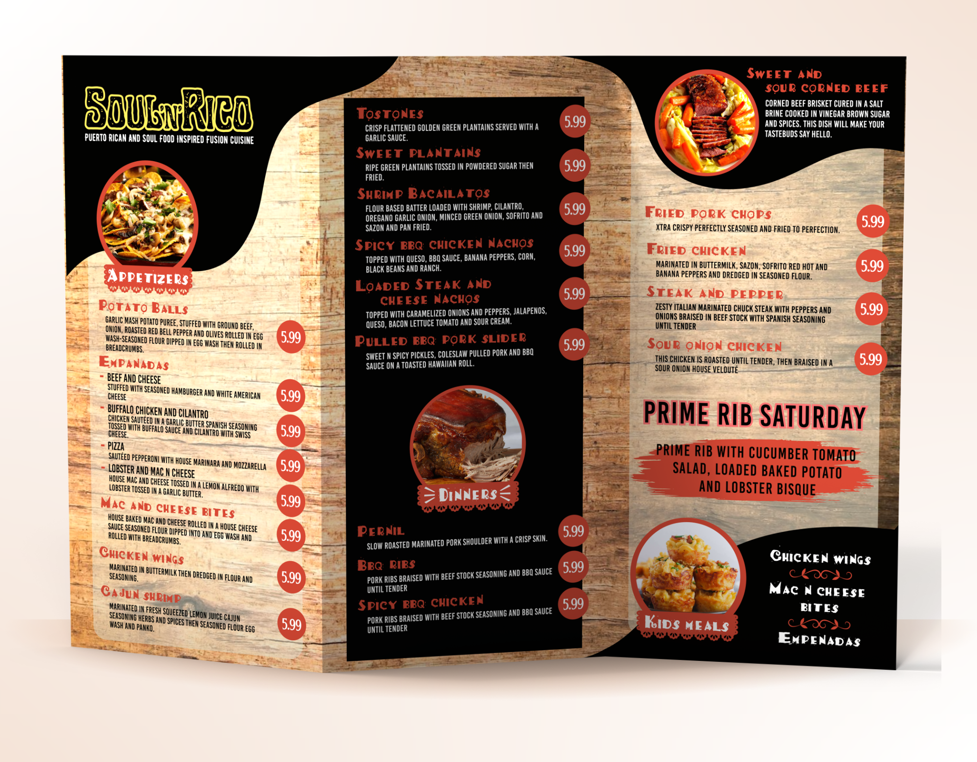 Menu Design by Giovanni for this project | Design #32513880