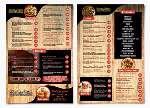 Menu Design by Giovanni for this project | Design #32514660