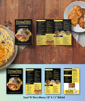 Menu Design by Impressive Designs