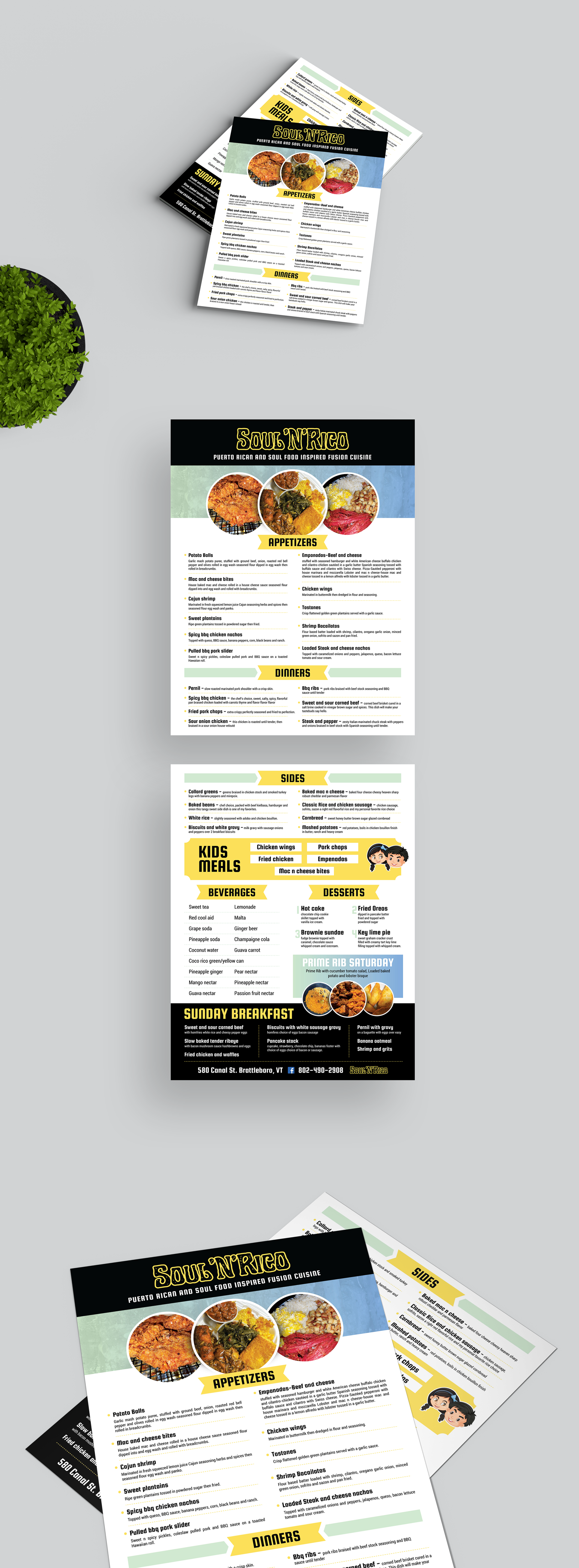 Menu Design by vcreatived for this project | Design #32525123