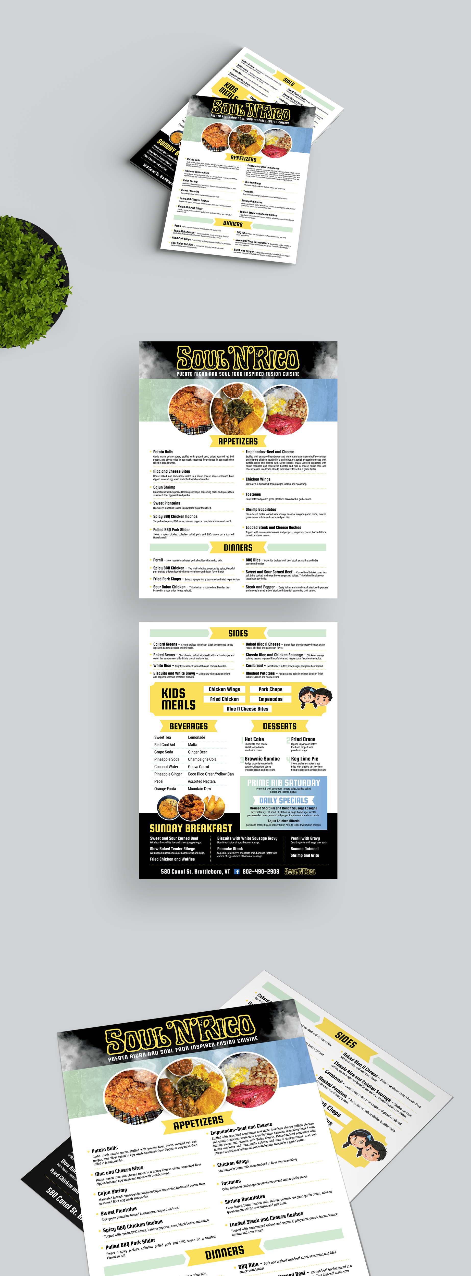 Menu Design by vcreatived for this project | Design #32529127