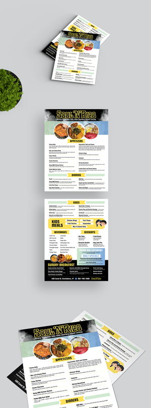 Menu Design by vcreatived for this project | Design: #32529127