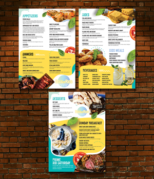 Menu Design by Dzhafir for this project | Design: #32499998