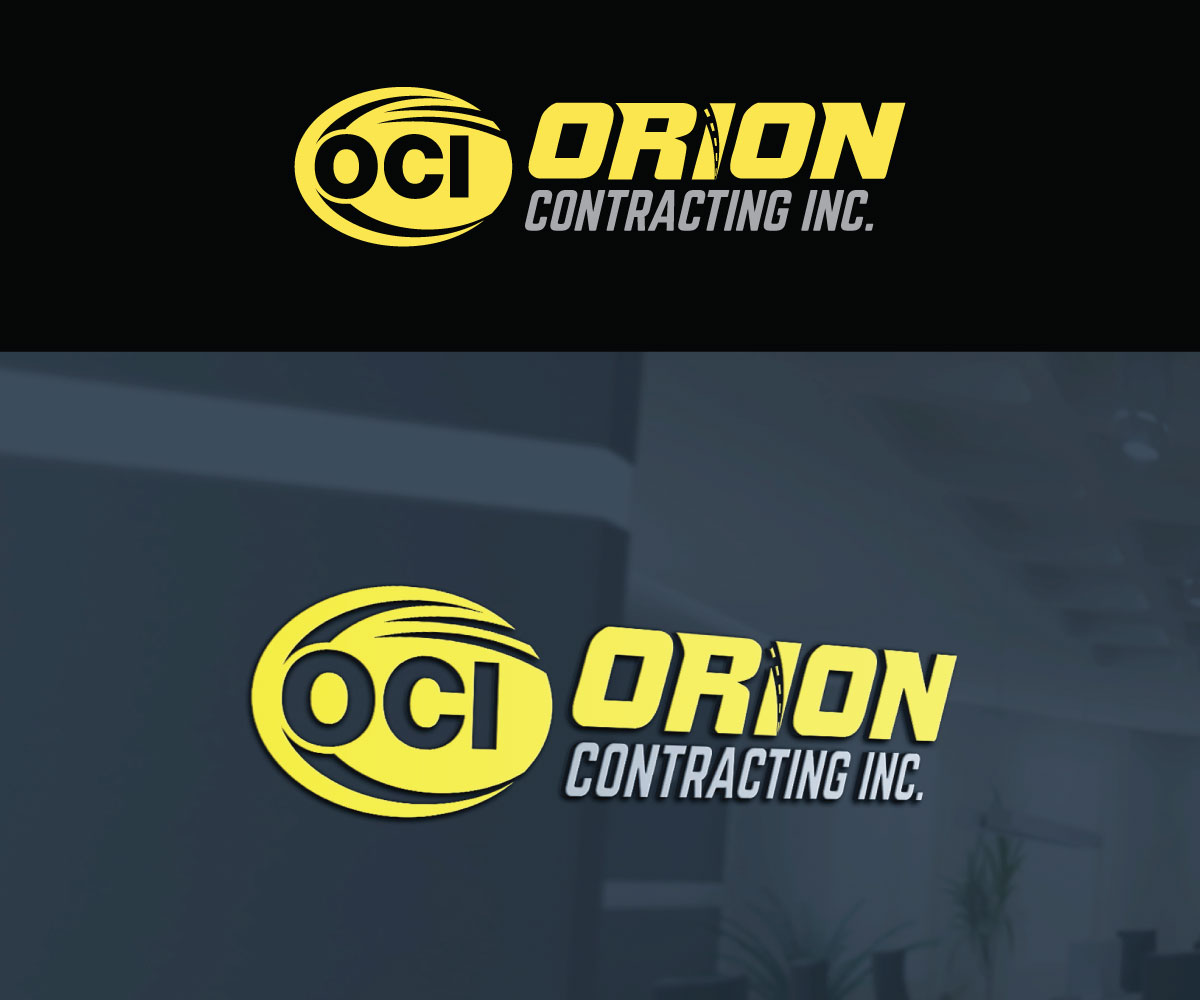 Logo Design by Luckey yaari for Orion Contracting Inc | Design #32513958