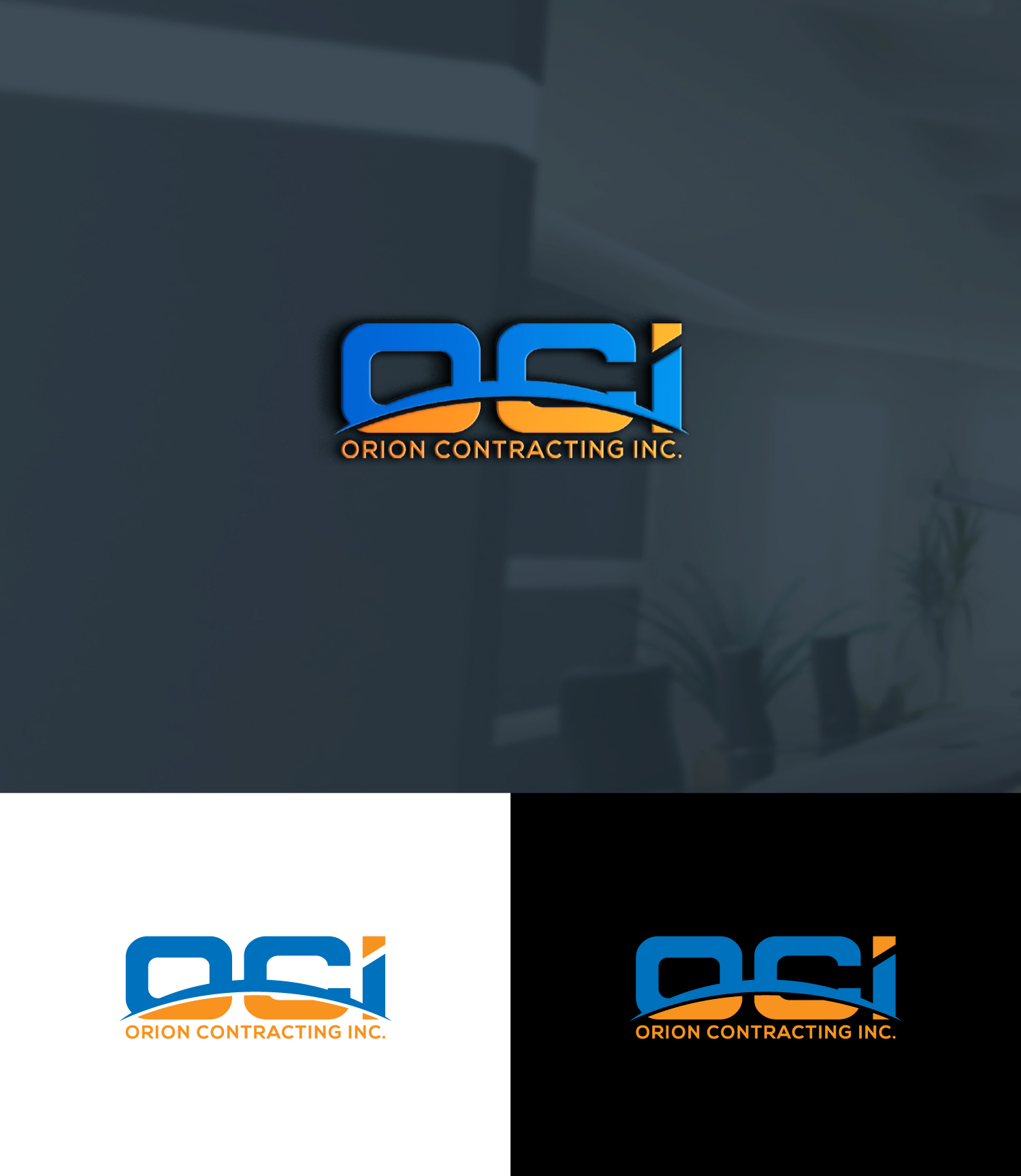 Diseño de Logo por 100%design para Orion Contracting Inc | Diseño #32517366