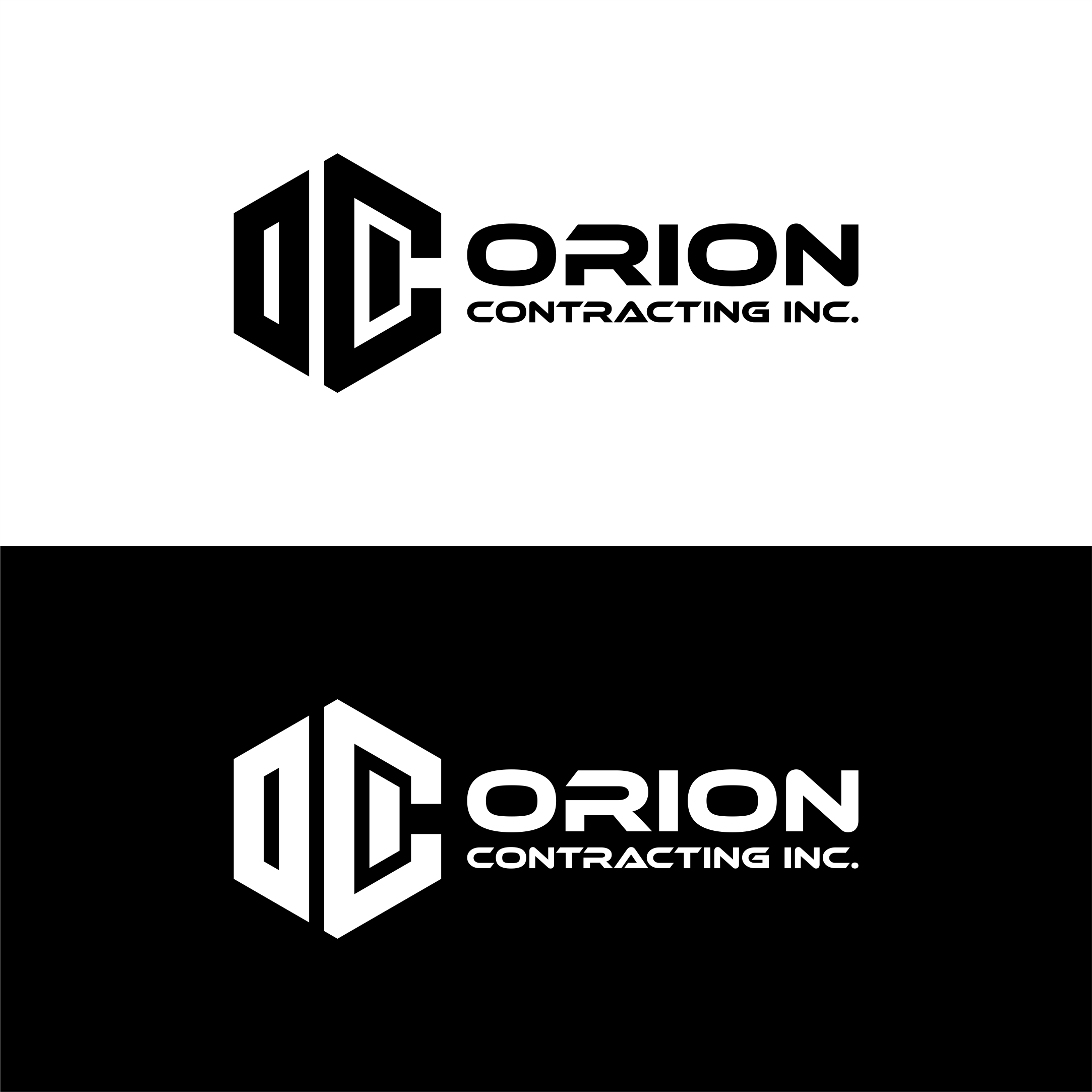 Logo Design by healer1617 for Orion Contracting Inc | Design #32498371