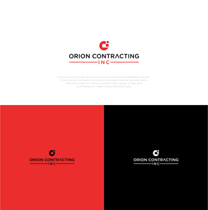 Logo Design by Barokahe guse for Orion Contracting Inc | Design: #32504285