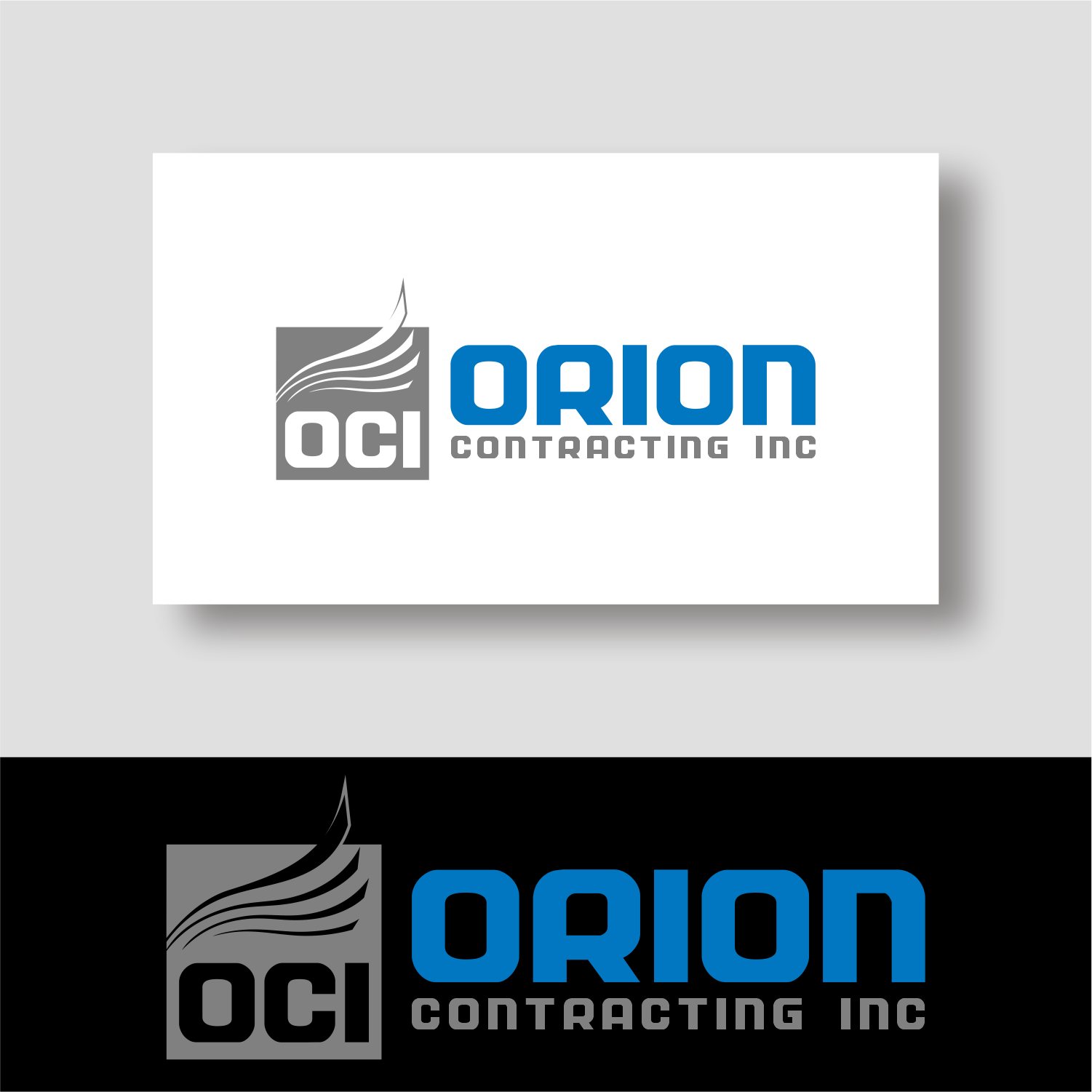 Logo Design by ganesaputu for Orion Contracting Inc | Design #32498728