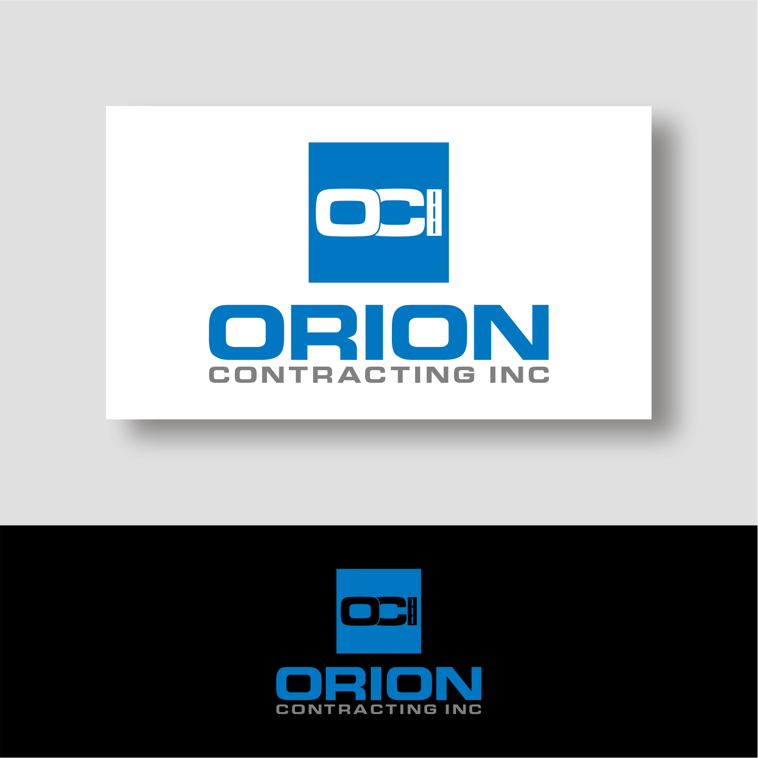 Diseño de Logo por ganesaputu para Orion Contracting Inc | Diseño #32513825
