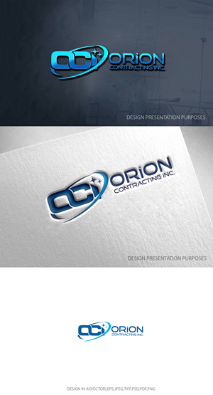 Logo Design by zebronicgraphic for Orion Contracting Inc | Design: #32500100