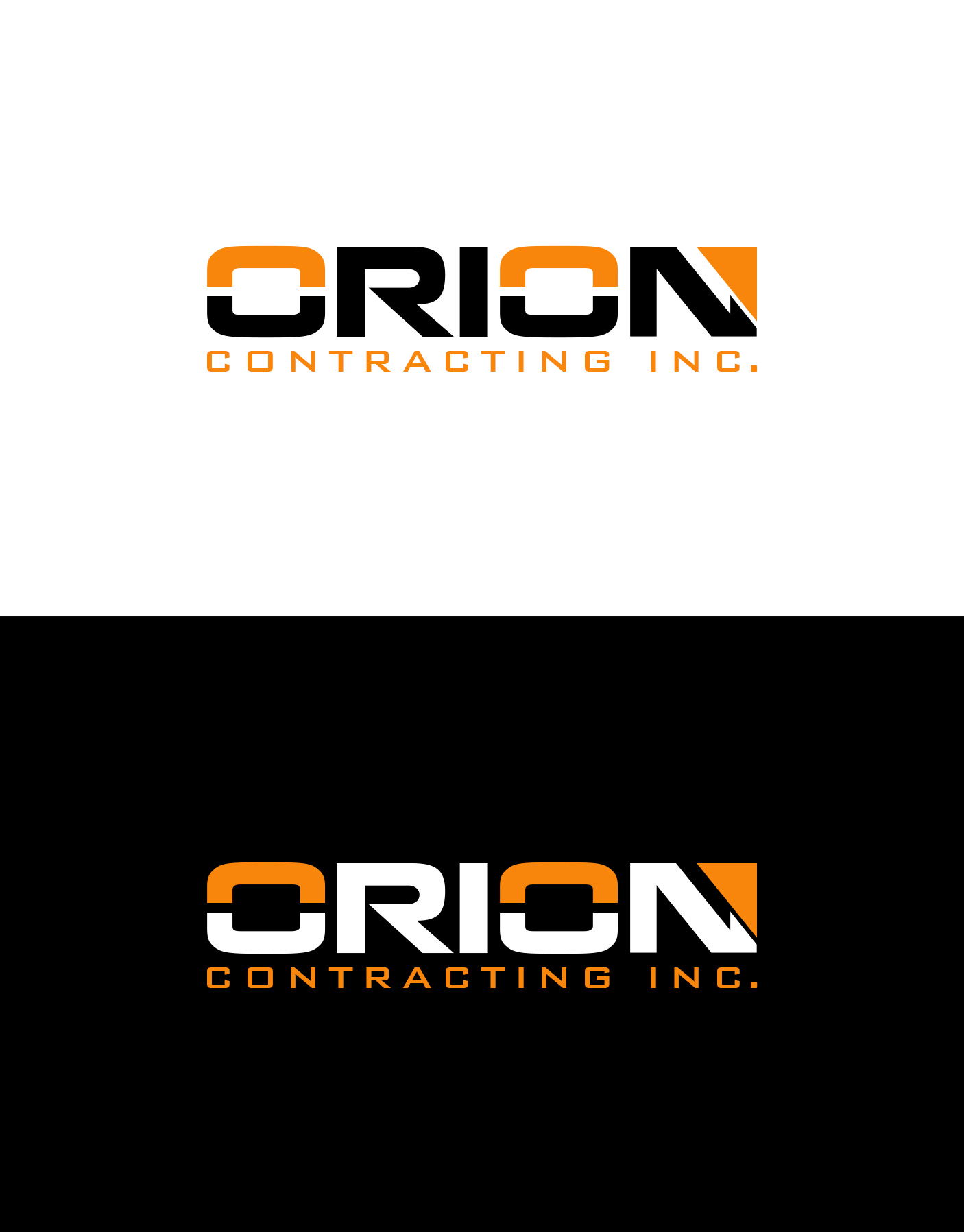 Logo-Design von Soonia für Orion Contracting Inc | Design #32498390