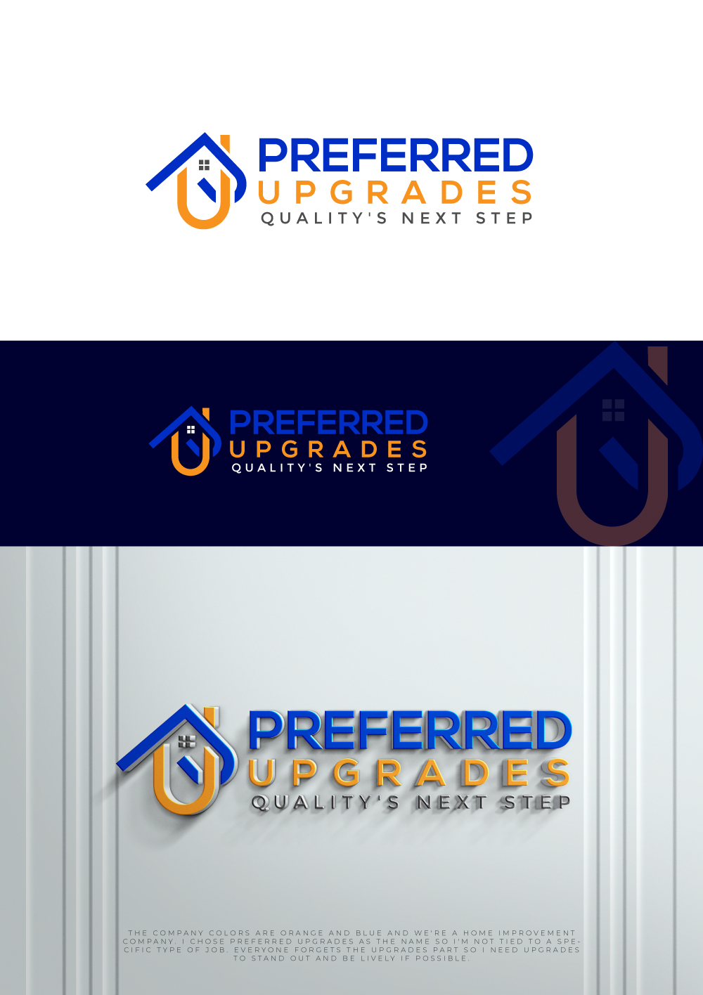 Logo Design by creativepix for Preferred Upgrades | Design #32499044