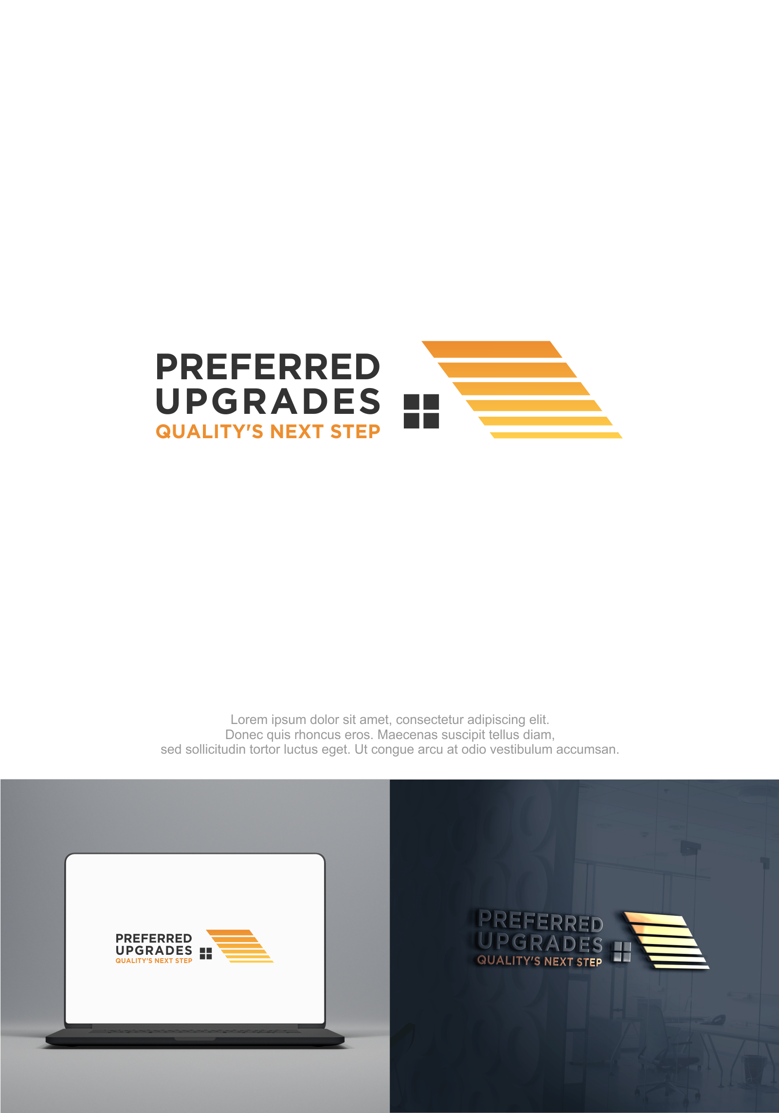 Logo Design by M.Syaiful Huda for Preferred Upgrades | Design #32498958